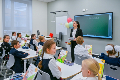 Собянин открыл новое здание школы &quot;Интеграл&quot;