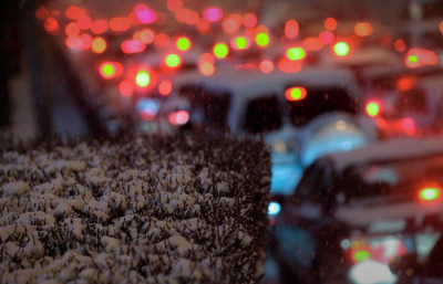 В Москве пробки достигли рекорда &mdash; семь баллов